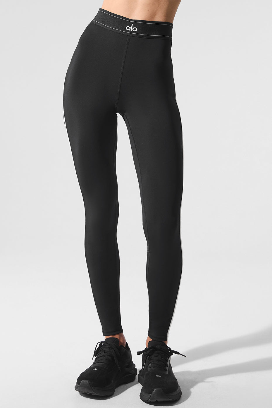 Airlift High-Waist Suit Up Legging - Black/White